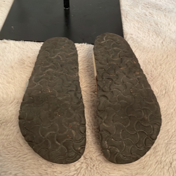 Birkenstock Gizeh off-white glitter size 38 sandal - Picture 3 of 4